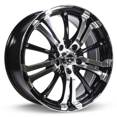 16x7 Black Alloy Wheel Rim Fits Chevrolet City Express, OE10I 16Inch 5x100 5Lug