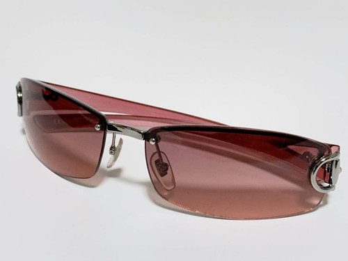 GUCCI Pink Sunglasses with Case D8 Used Men’s Women's - Picture 2 of 9