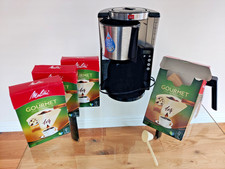 Melitta LOOK Therm Timer Filter Coffee Machine 10 Cup Maker - Black (1011-16)