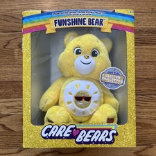 Care Bears Glitter Belly 12" Funshine Bear Special Glitter Edition