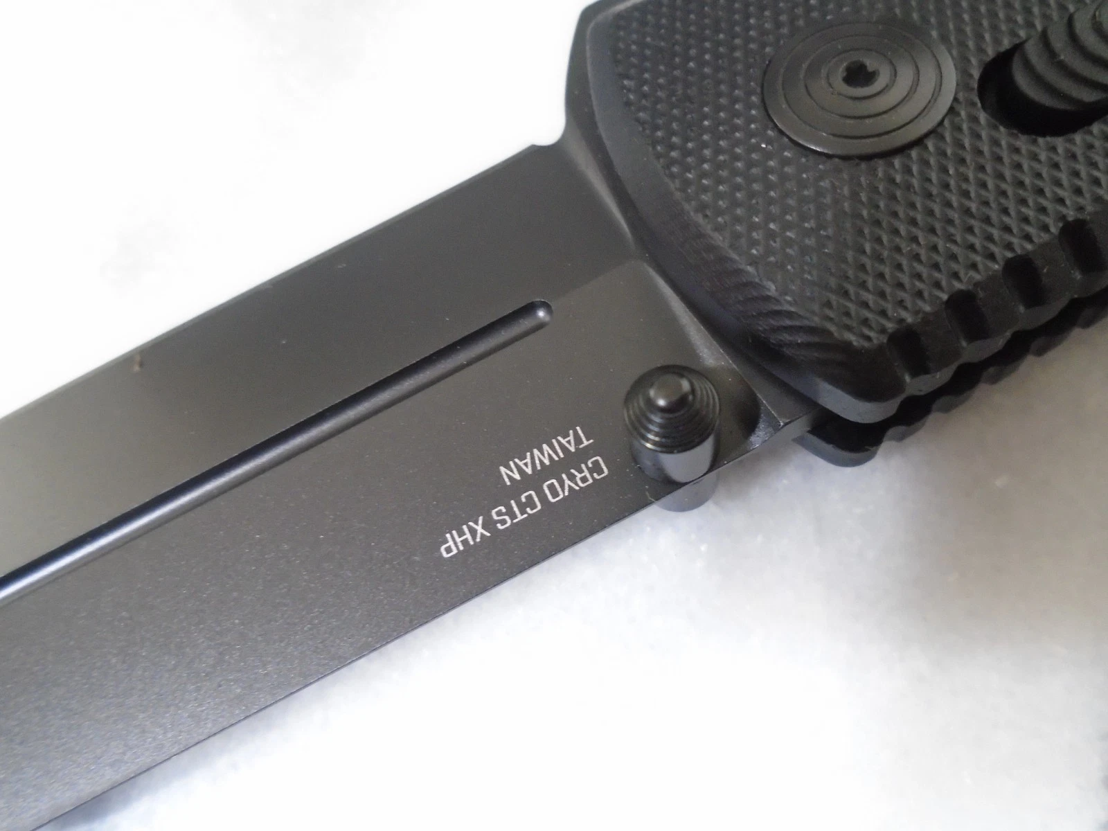 SOG Pentagon XR Blackout Ball Bearing Pivot Pocket Knife Dual Edge Tip 12610157 image 13