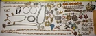 Huge Vintage Estate Costume Jewelry Lot Brooches Necklaces Earrings Repair E51