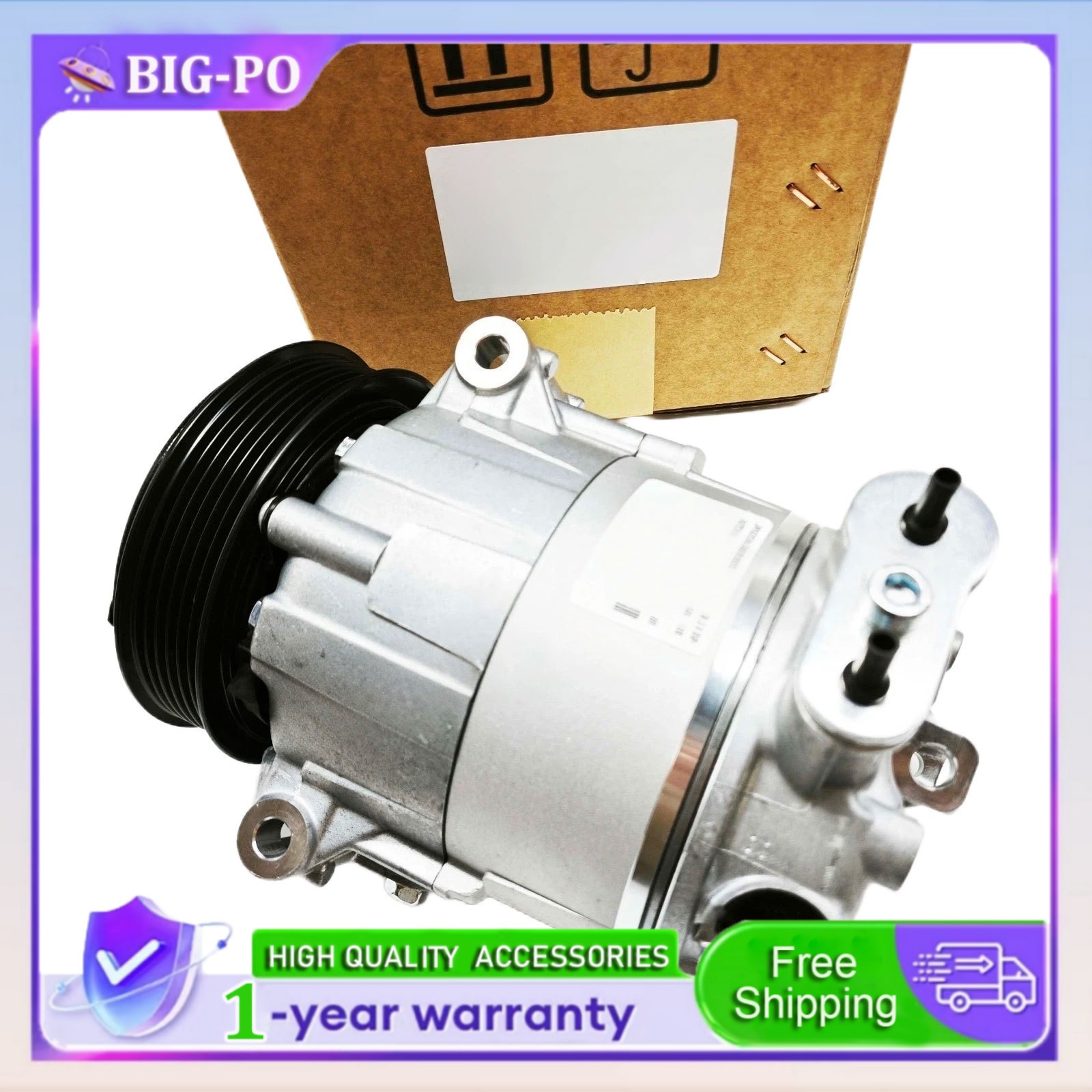 Maserati Ghibli Compressor with bracket P/N 333332