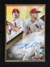 2019 Topps Gold Label Framed Dakota Hudson #GLA-DH Rookie Auto RC 8px