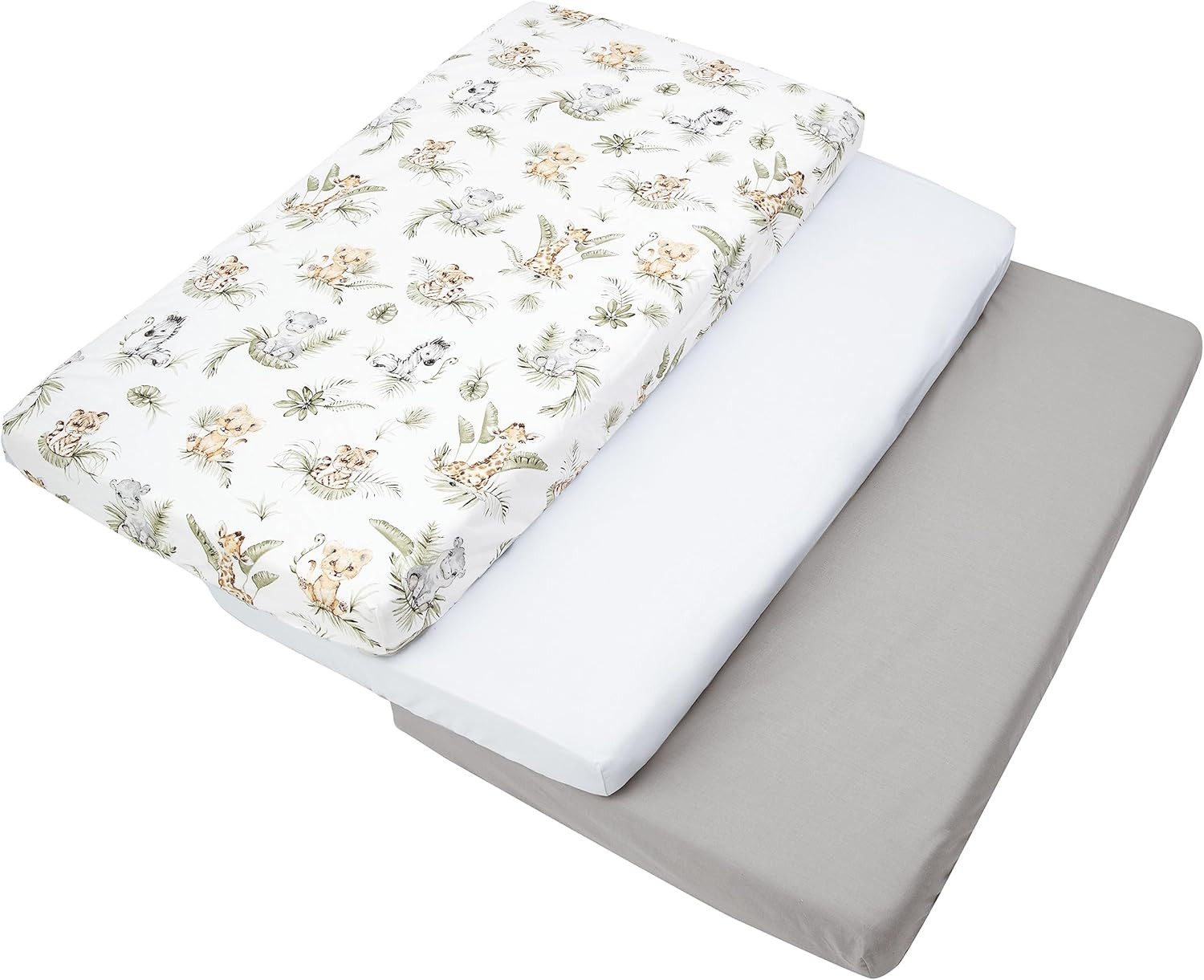 Set di Lenzuola per Lettino Neonato 60x120