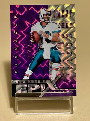 1998 PINNACLE EPIX MOMENT DAN MARINO # E17 MOMENT PURPLE