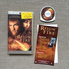 Reign of Fire Sony PSP UMD, 2005 Movie W/ Insert