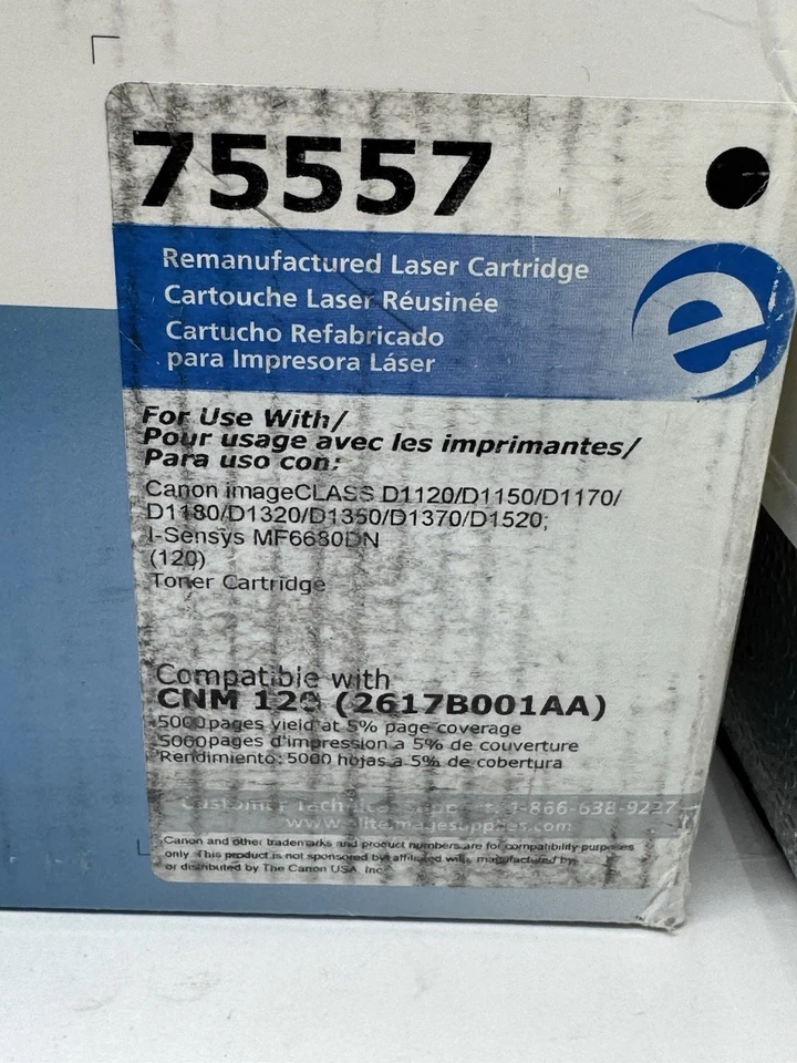 ***NEW*** Elite Image Canon 120 75557 Compatible with CNM 120 (2617B001AA) - Image 4 of 4