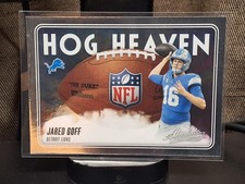 2025 Panini Absolute Football Jared Goff Hog Heaven #HH-JGF