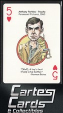 Anthony Perkins 2006 Hero Decks Hooray for Hollywood Playing Cards #5H