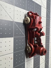 1930s Hubley Cast Iron Vintage red Fire Pump Engine Truck Toy