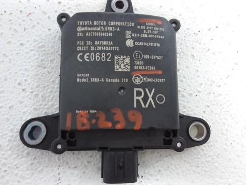 LEXUS RX350 2017 LEFT BLIND SPOT MODULE 760884 OEM PN # 811620E060 - 第 1/2 張圖片