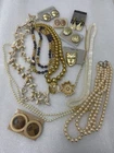 Lot Of Vintage Costume Jewelry Necklaces Earrings and pendant