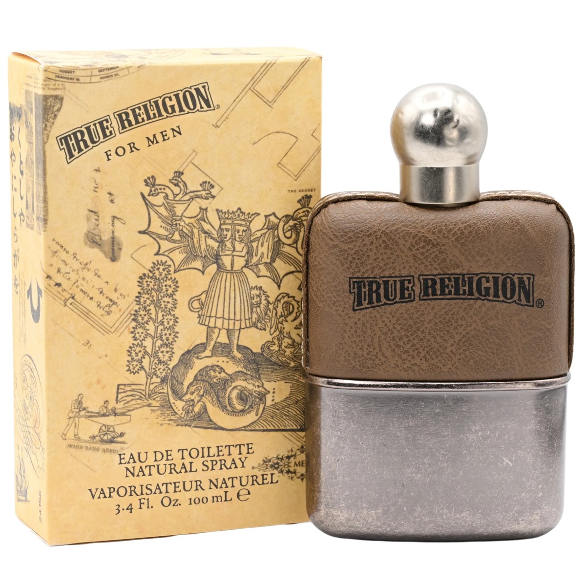 TRUE RELIGION by Christian Audigier 3.3 / 3.4 oz EDT Cologne For
