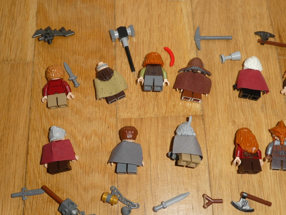 Lego Hobbit Minifiguren 13 Zwerge & Bilbo 79003 79010 79001 79004 79002 - Bild 4 von 4