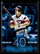 2015 Topps #F40-12 Carlton Fisk Free Agent 40 White Sox Baseball Card 2002C