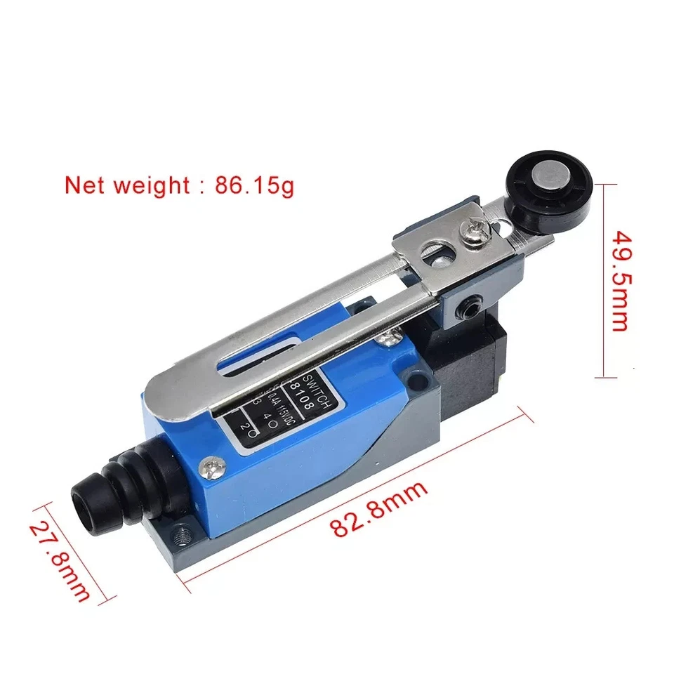 4 x Limit Switches Rotary Roller Lever Industrial Heavy Duty Door Gate - image 2 of 4