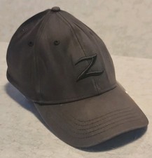 Distressed Zildjian Black Baseball Cap Hat 98 Cotton 2 Spandex US Pat 6259882