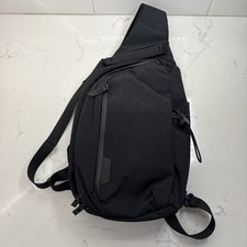 New Alpaka Metro Crossbody Sling Bag Black Right Shoulder Adjustable Travel