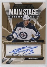2023 Credentials Main Stage Signatures Gold 12/25 Gabe Vilardi #MS-GV Auto 00em