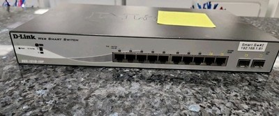 D-Link DGS-1210-10P Web Smart 10 Port Gigabyte Managed Switch