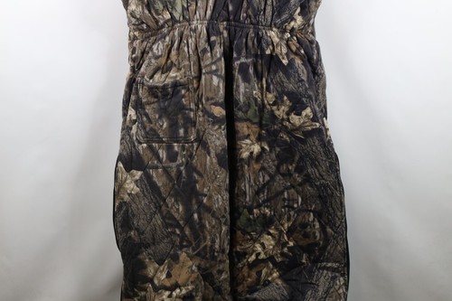 Vintage 90s Streetwear Mens Large Heavy Quilted Reversible Camouflage Overalls - Picture 15 of 24