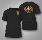Dallas Fire Rescue Battalion 4 -  Custom Men's Back and front T-Shirt Tee