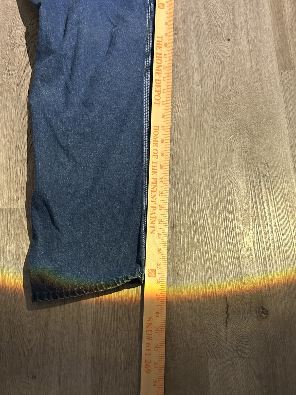 True VTG Pointer Brand Carpenter Overalls Donut B… - image 10