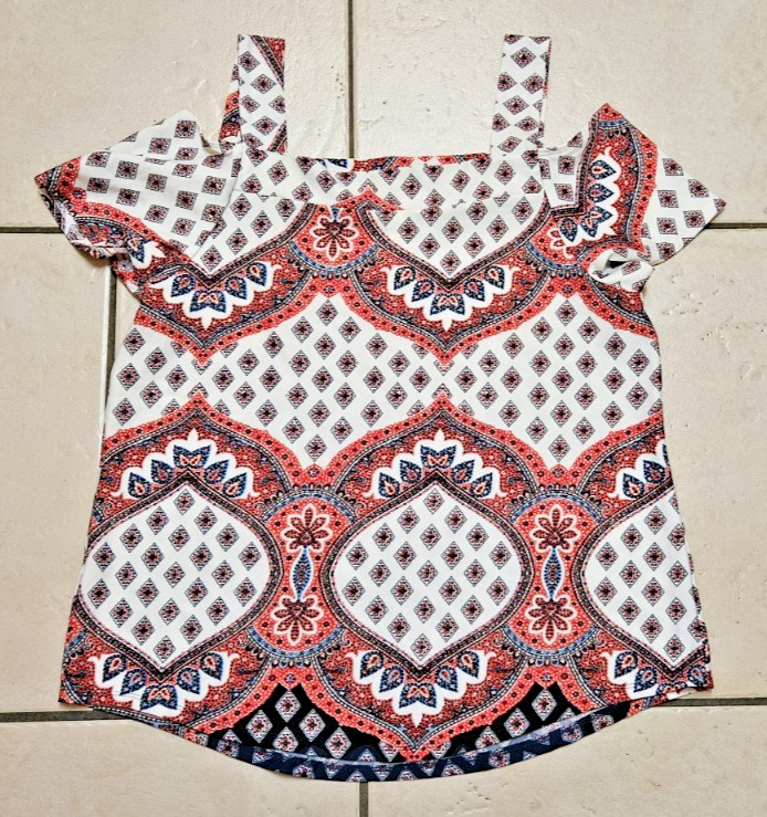 PERSEPTION CONCEPT Multicolor Geometric Short Sle… - image 5