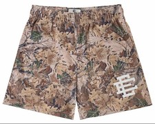  SHBFCMSH-BGEWHT MENS ERIC EMANUEL EE SHORTS LEAF CAMO MESH BEIGE