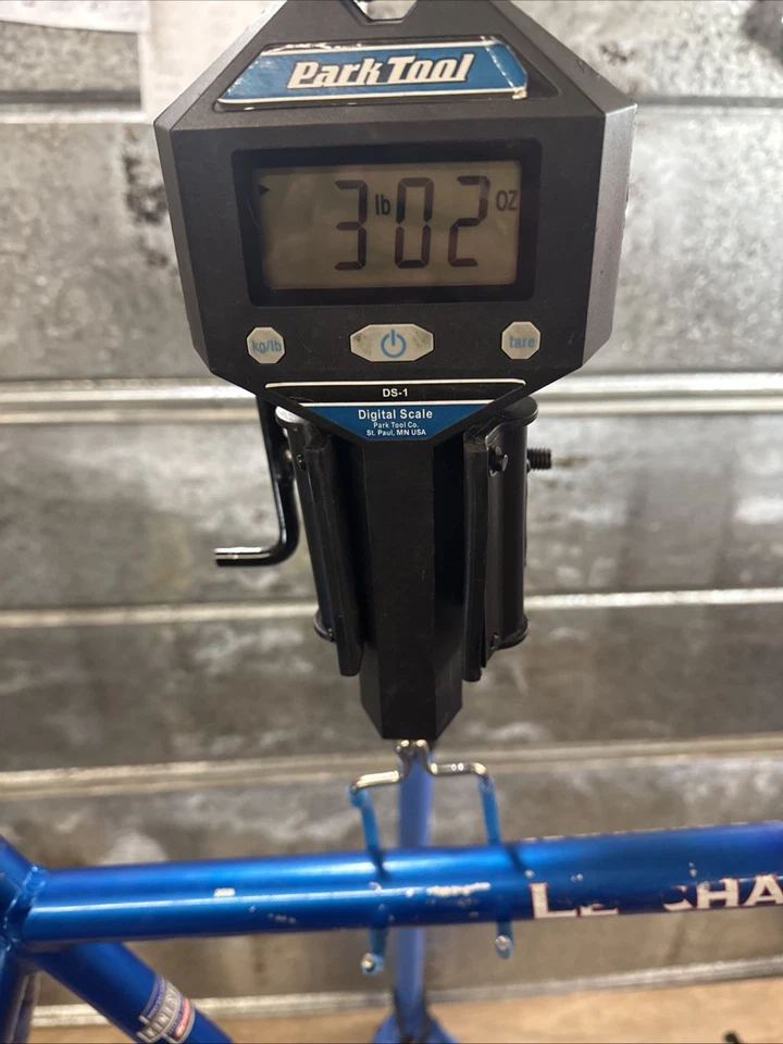 Cuadro de bicicleta Motobecane Le Champion Kinesis aluminio grande CX azul abollado Foto 3 de 4