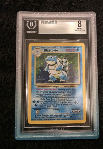 Blastoise graded BGS 8 for sale on eBay