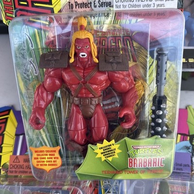 spawn the savage dragon TMNT 1995 Play Mates Barbaric Battle