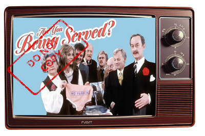 ARE YOU BEING SERVED? Classic British TV Show Vintage Retro Fridge Magnet 2x3