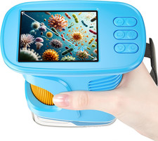 1000X Handheld Microscope for Kids, 4K Digital Kids Microscope Science Kits