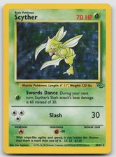 Scyther 10/64 Jungle Pokemon Unlimited Holo LP Rare on eBay