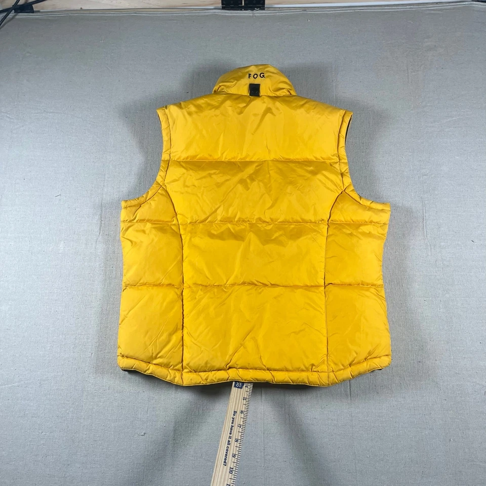 Мужской стеганый пуховик Fog by London Fob размер средний желтый Gorpcore - Изображение 2 из 3