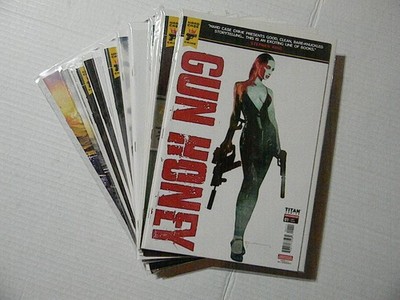 GUN HONEY 1-4 MINISERIES Lot w 14 VARIANTS Titan Comics 2021 + BONUS! 1 2 3 4