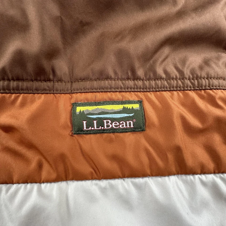 L.L.Bean Jacket Mens Large Tall Mountain Classic Hooded Insulated Puffer - Image 3 of 4