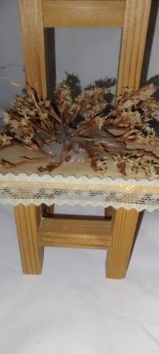 SEDIA IN MINIATURA ARTIGIANALI ART VINTAGE - Foto 4 di 11