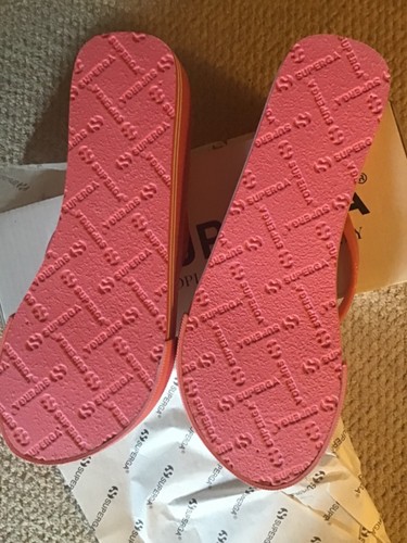 Sandali donna Superga zeppa nuovi con scatola UK 6 - EUR 39 floreali multicolore - Foto 4 di 5