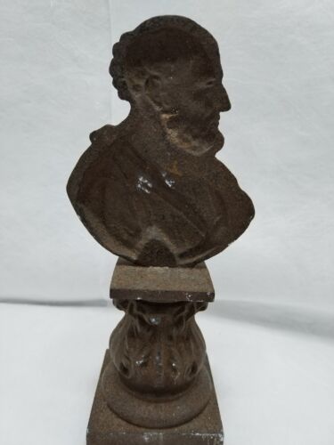 Busto estatuilla de metal - Imagen 6 de 8