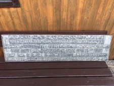 Relief, Wandrelief, Metall