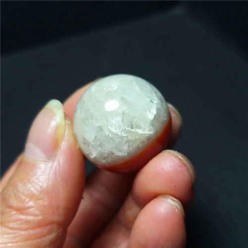 Rare 20G 22mm Natural Gobi Agate Eyes Agate/Crystal The Ball Madagascar B789 - Picture 11 of 13