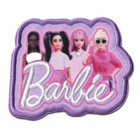 Barbie © Team Lila - AufnäHer, BüGelbild, AufbüGler, GrößE: 5,9 X 7,5 Cm