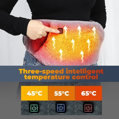 Electric Heating Belt Hand, Waist, and Abdominal Warming Pad. USB Charged.