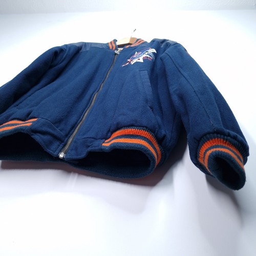 Chaqueta Letterman Chicago Bears Rara Campeones del Mundo de 1980 Fútbol Talla Grande - Imagen 10 de 23