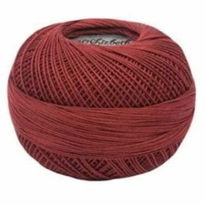Lizbeth Egyptian Cotton Crochet Thread Size 10 Color 673 Terra Cotta