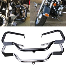 Mustache Engine Crash Guard Bar For Harley Touring  Road Street Glide 2009-2021
