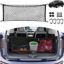 Trunk Cargo Net Double Layer Elastic Mesh Storage For Honda Pilot 16+ Brand New